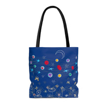 Blood Cell River Tote Bag | Gift for Nurses, Medical Lab Technicians, Hematologists, Hematopathologists, Cell Biologists, or Immunologists