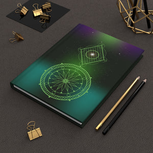 Space & Geometry 4 Hardcover Journal Notebook