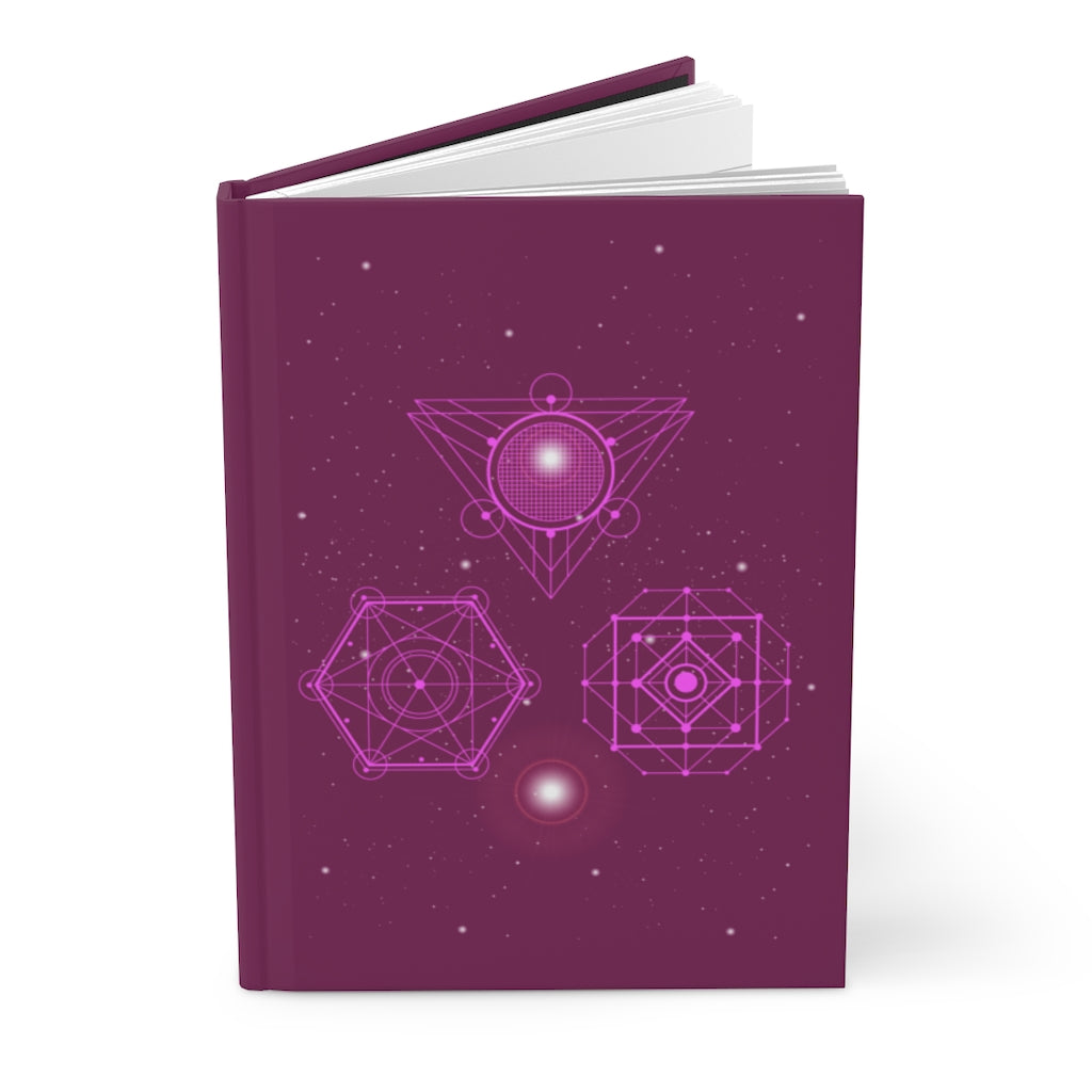Space & Geometry 5 Hardcover Journal Notebook