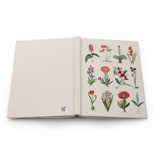Beautiful Flowers Hardcover Journal Notebook