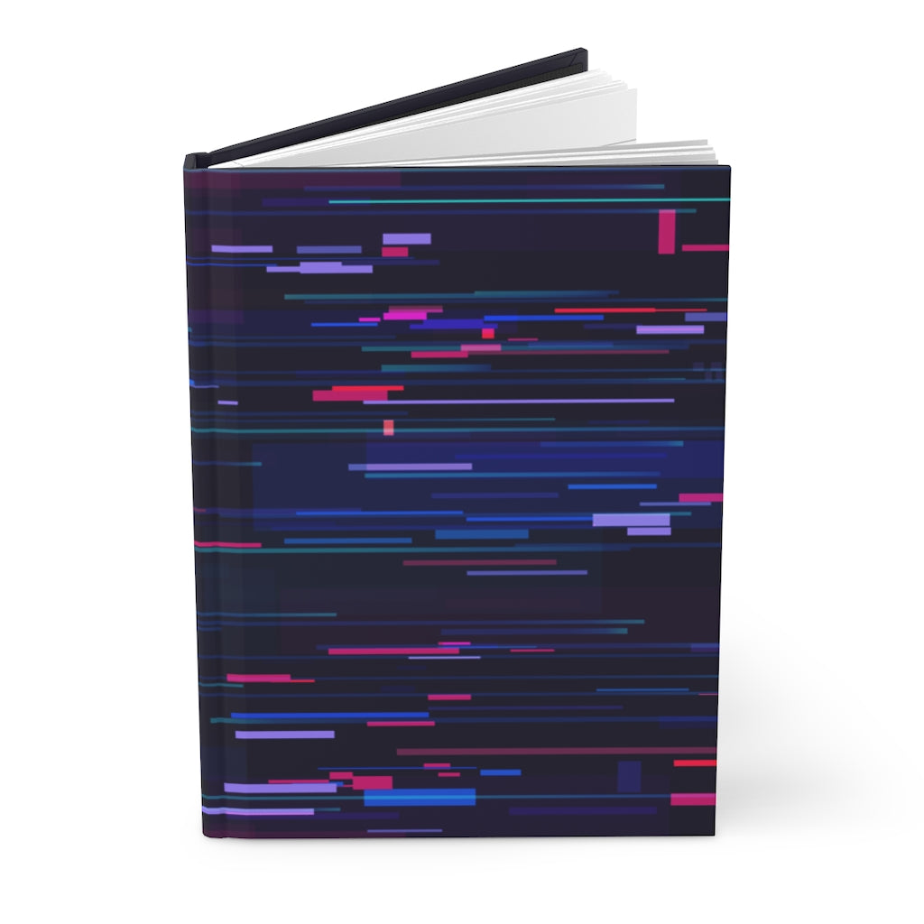 Glitch Hardcover Journal Notebook