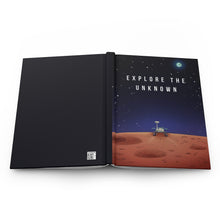 Explore The Unknown Hardcover Journal Notebook