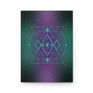 Space & Geometry 8 Hardcover Journal Notebook