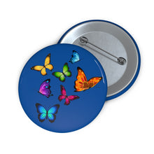 Butterfly Pin Button