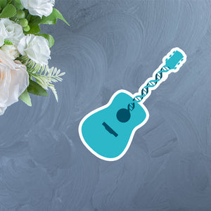 DNA Guitar Sticker
