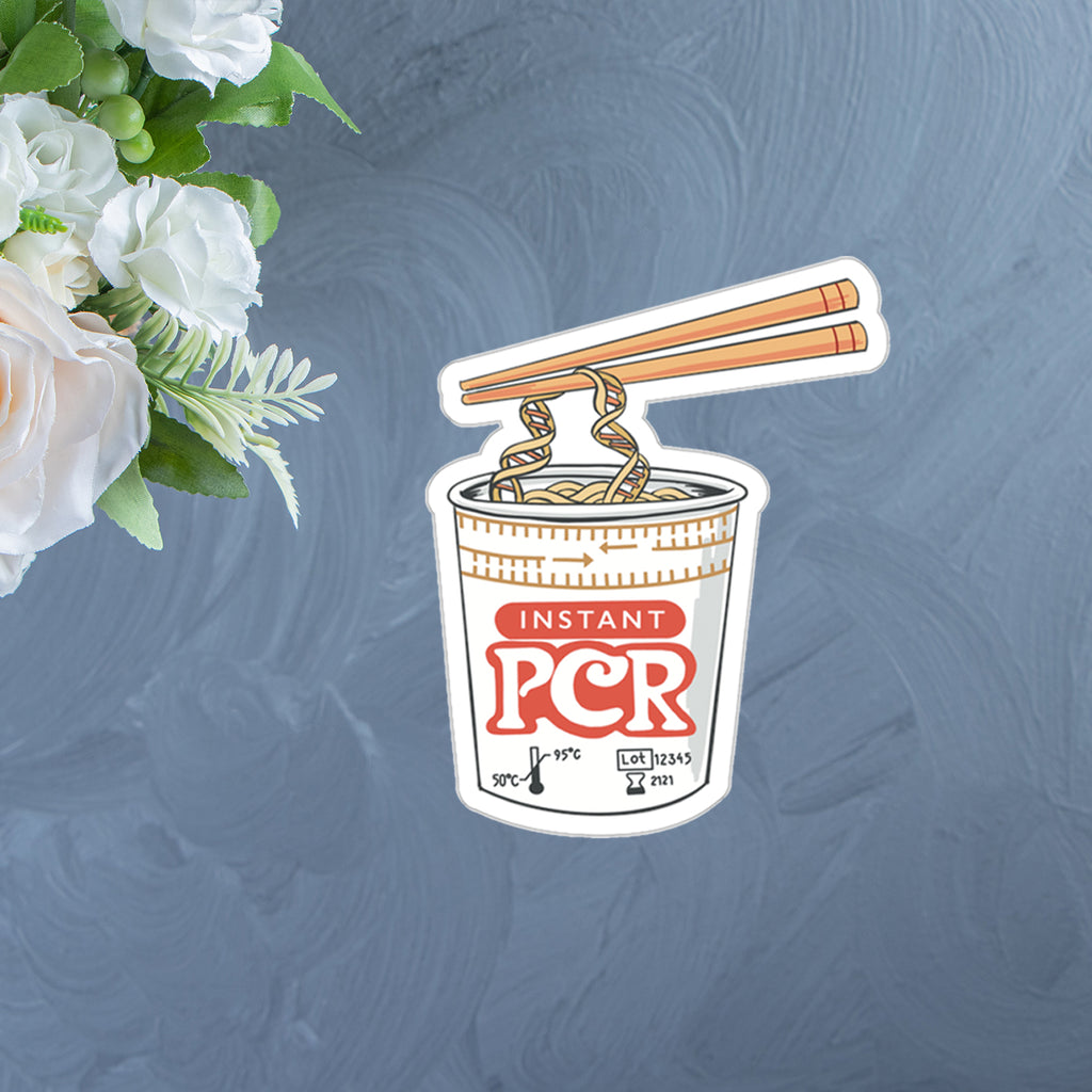 Pcr Sticker Path PCR Noodles Sticker – ScienceGrit