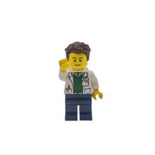 Custom LEGO® Lab Set - Male Scientist Minifigure | Gift for Biologists, Chemists, Medical Lab Technicians, and Biology Enthusiasts