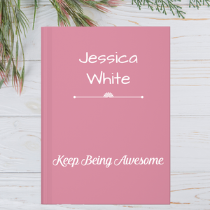 Personalized Hardcover Journal Notebook For Coworkers