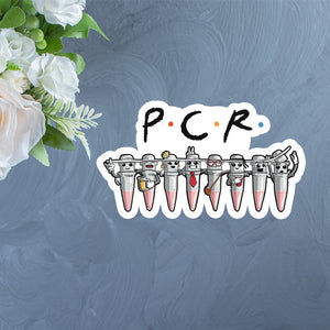PCR Friends Sticker