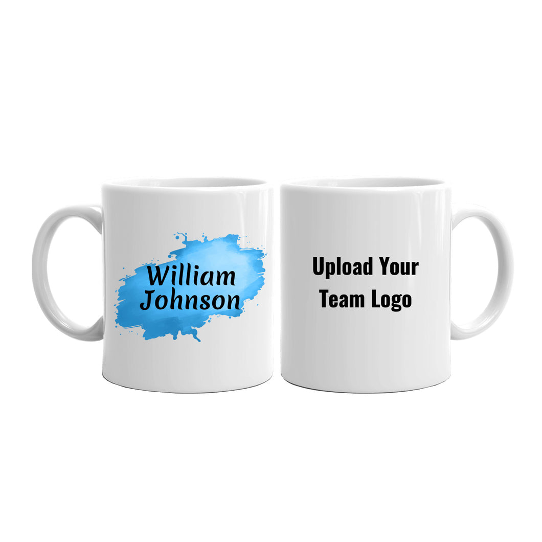 Personalized Team Mugs - Upload Your Team Logo