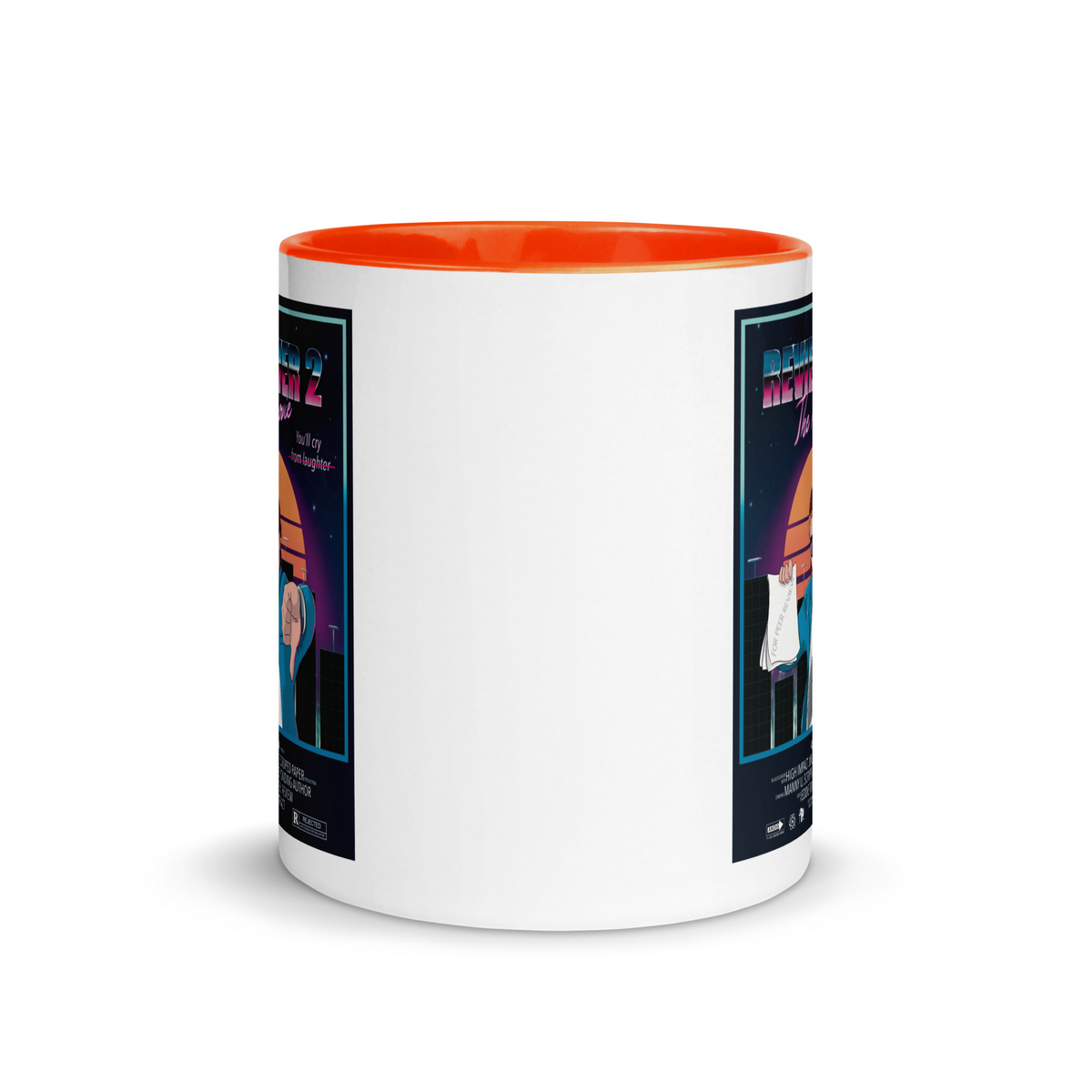 White to Orange - Color-Changing Tumbler Mug