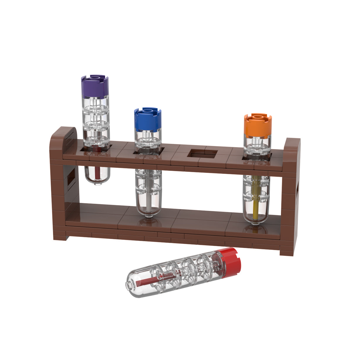 Custom LEGO® Lab Set - Centrifuge Tubes with Rack | Gift for Biologist ...