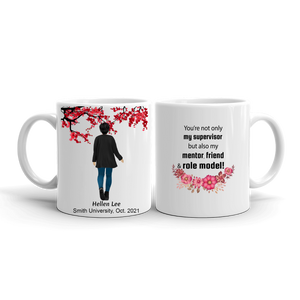Thank You Appreciation Gift For Female Coworkers, Employees, Colleagues & Friends - Personalized Mug  - You Are My Role Model, 11oz
