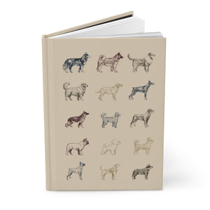 Dogs 2 Hardcover Journal Notebook