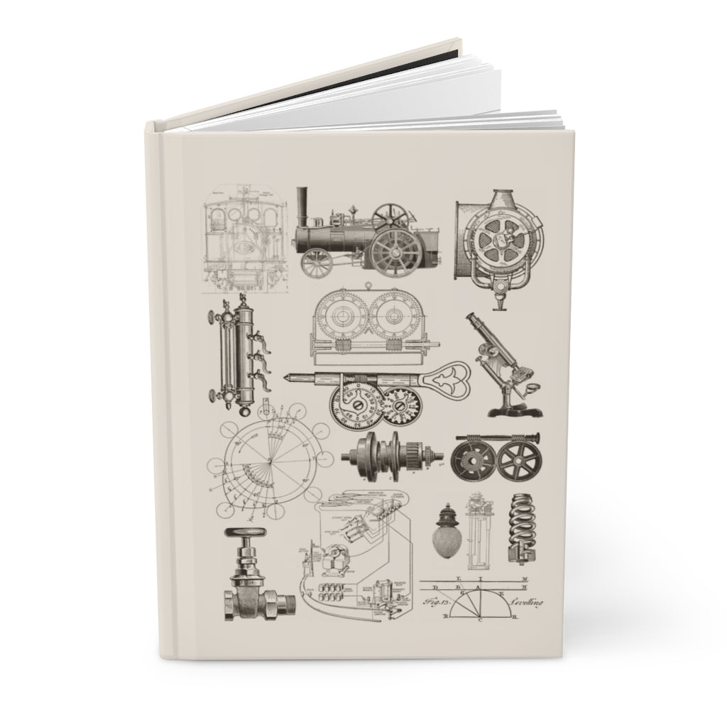 Engineer's Hardcover Journal Notebook