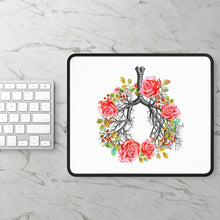 Floral Lungs Premium Mouse Pad