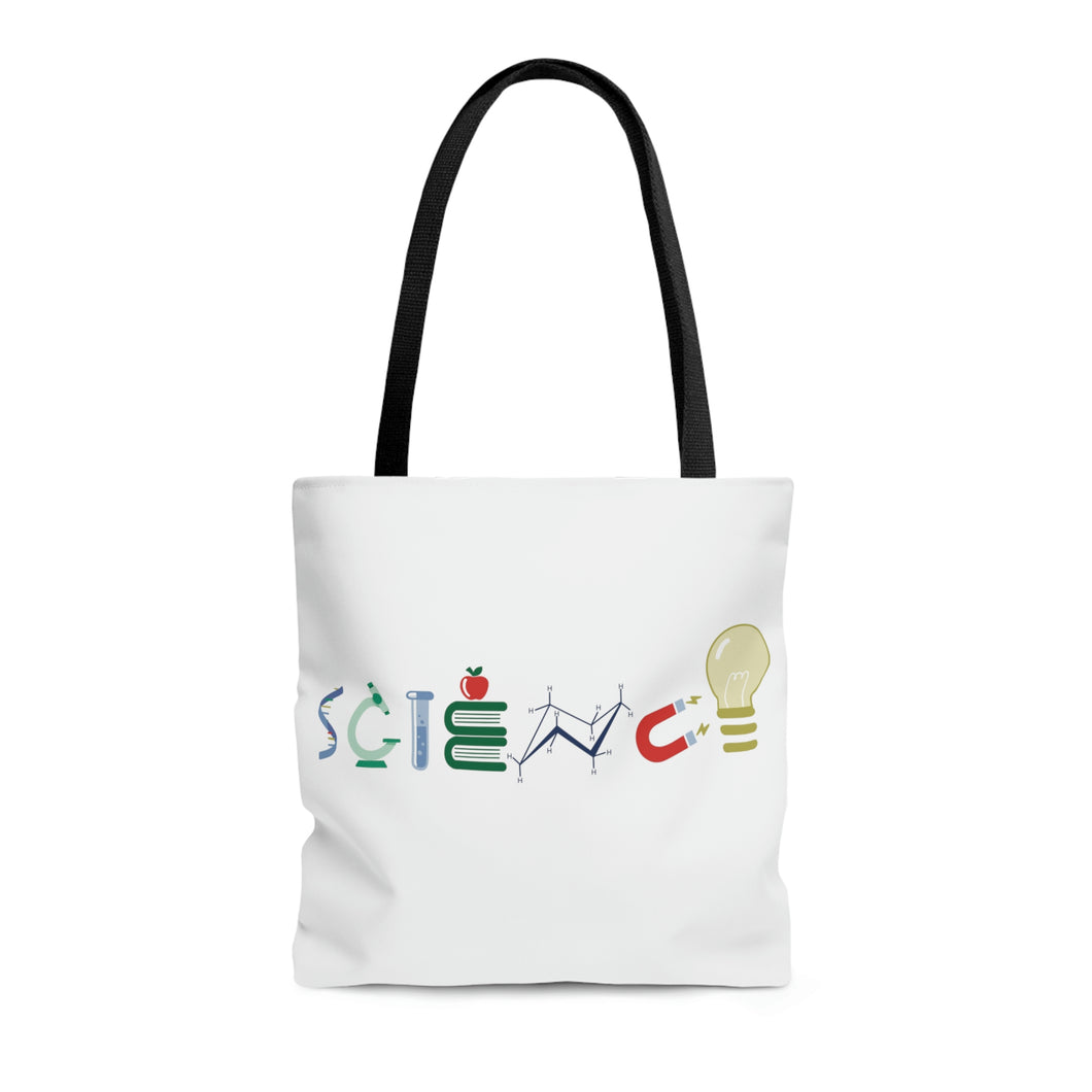 Science Tote Bag | Gift for Scientists, Science Teachers and Science Lovers