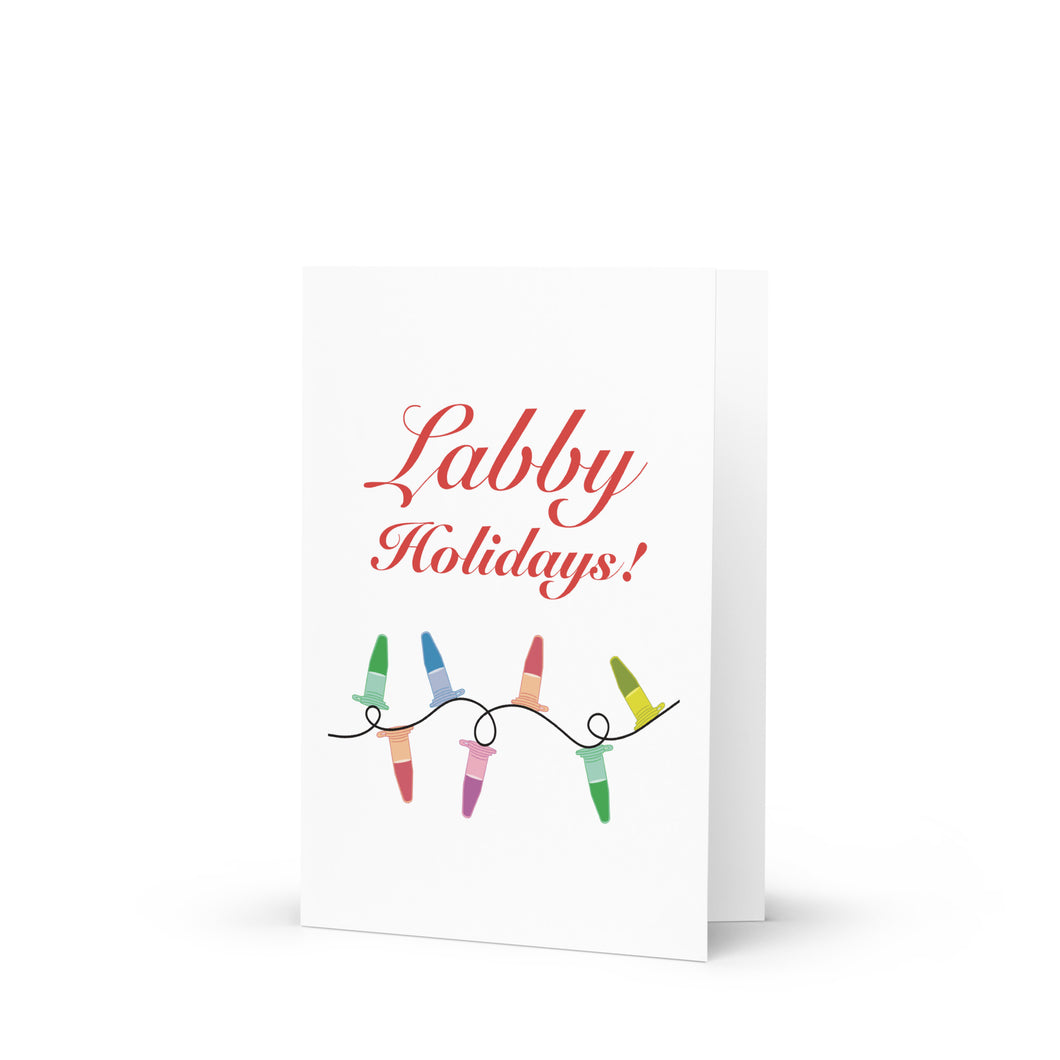 Labby Holidays Greeting Card