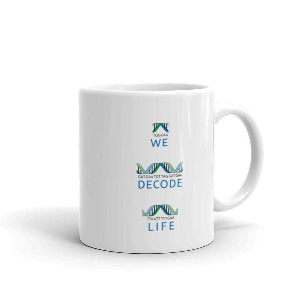We Decode Life Mug
