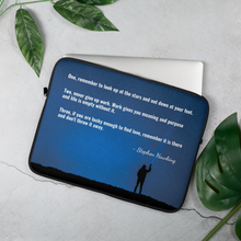 Laptop Case - with Stephen Hawking's quote