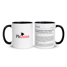 Publication Mug (Handle & Inside in Black) - Perfect Gift for Master's/PhD Students, Postdocs, Professors, Researchers, and Scientists