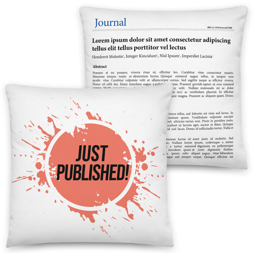 Publication Pillow 18 x 18 inch