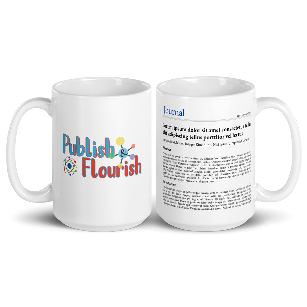 Featured Publication Mug - Memorable Journal Article Gift