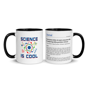 Publication Mug (Handle & Inside in Black) - Perfect Gift for Master's/PhD Students, Postdocs, Professors, Researchers, and Scientists