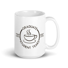 Graduate Student Tears White Glossy Mug | Gift for Graduate Students